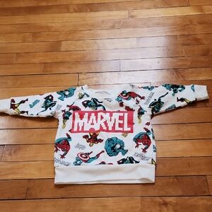 Marvel Superhero Graphic Sweatshirt 2T